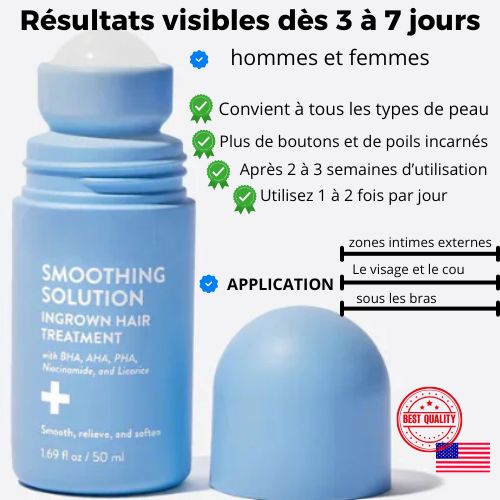 Traitement Anti-Bosses de Rasoir et Poils Incarnés - Solution Dermatologique.TG/Lomé