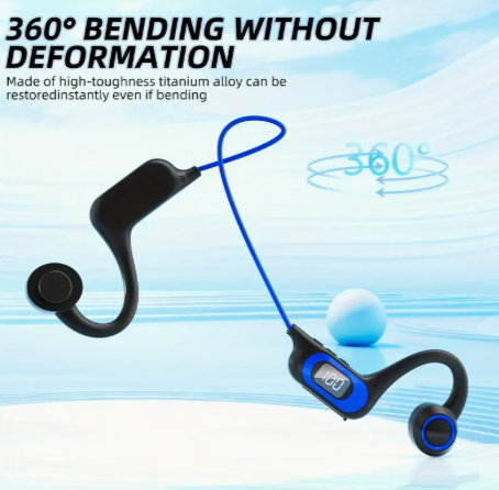 Water pro 5.0, Casque à conduction osseuse Bluetooth, résistants à l'eau et à la transpiration, sécurité mental. ML/Bamako