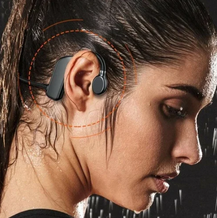 Water pro 5.0, Casque à conduction osseuse Bluetooth, résistants à l'eau et à la transpiration, sécurité mental. ML/Bamako