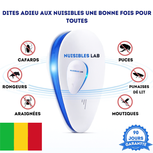 Répulsif Anti-Nuisibles Électronique Nuisibles Lab™ - Mali
