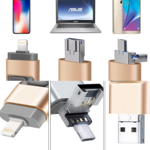 Clé USB 4 EN 1 - 128 GO original. MALI