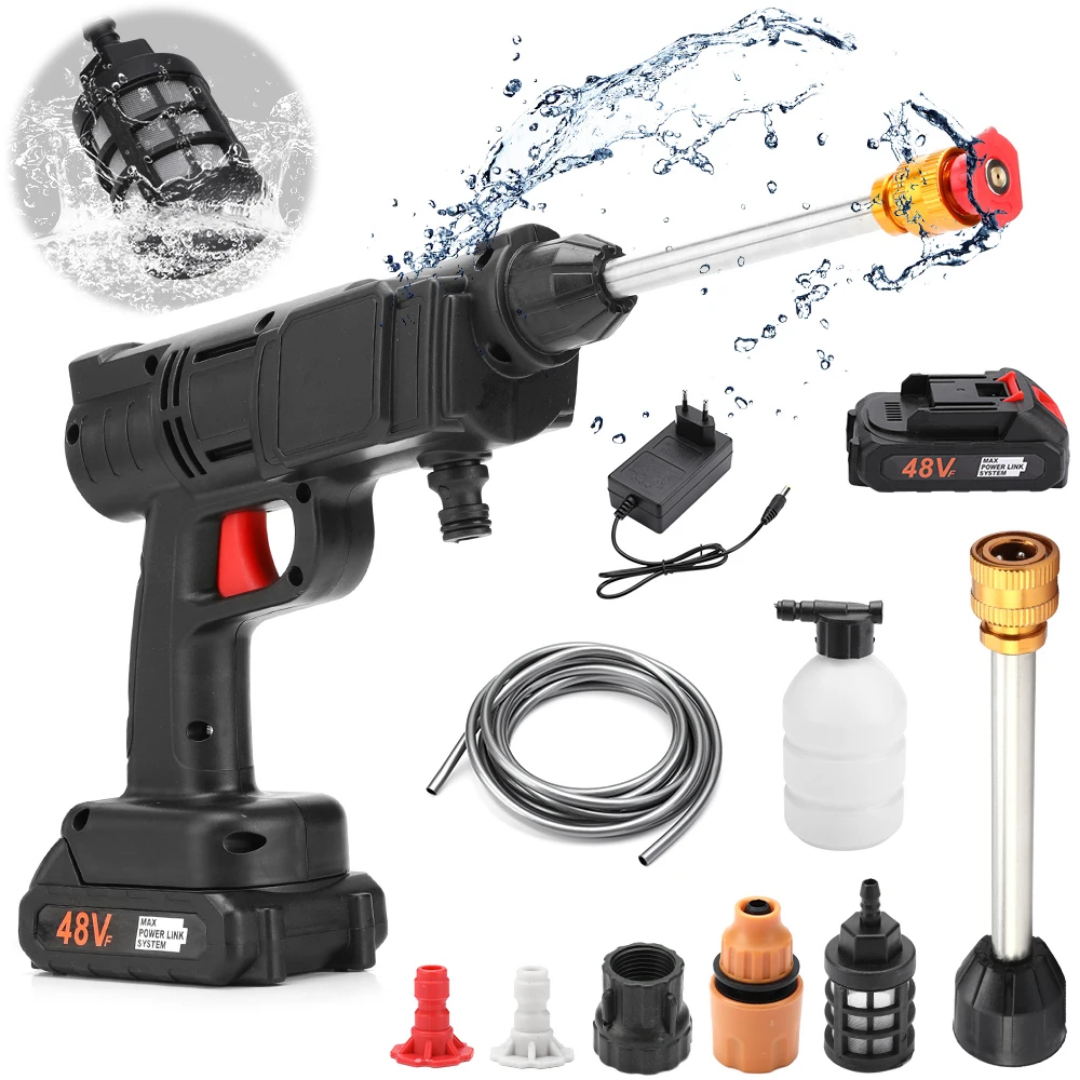 PISTOLET DE LAVAGE HAUTE PRESSION SANS FIL. MOYEN