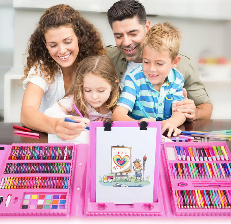 🎁Le Sourire de Noel idéal pour vos enfants. COFFRET CREATIF ARTISTIQUE DE 208 PIECES