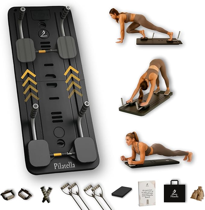 Ensemble de planches de Pilates 5 en 1 -- Utilisation à vie.