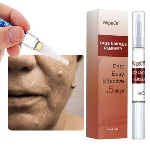 Stylo pour enlever les étiquettes de peau et les verrues.