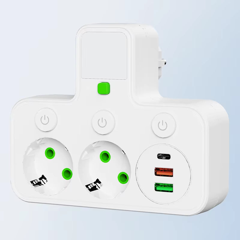 🔌Adaptateur Secteur + Interrupteurs Indépendants de Sécurité.