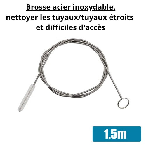 Brosse à récurer de nettoyage de drains de voiture. TG