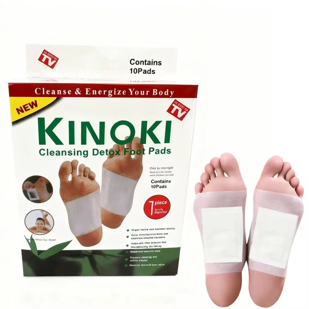 🌿 Patchs Détox Kinoki. (Résultat 15 Jours Avec 3 Boites) ML