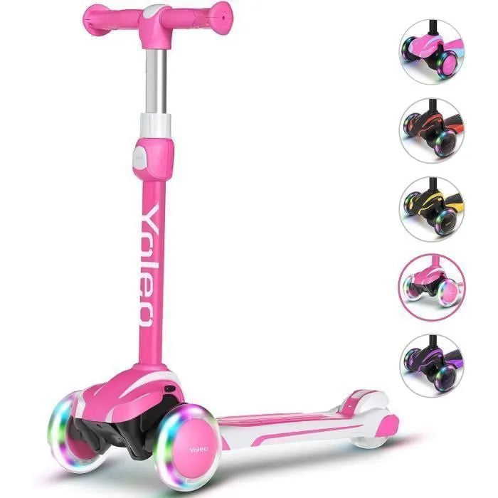 Le cadeau🎁 idéal pour vos enfants de 3 à 12 Ans. TROTTINETTE 3 ROUES LUMINEUSES + MUSIC